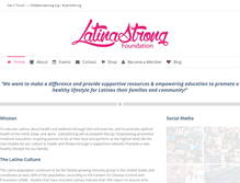 Tablet Screenshot of latinastrong.org